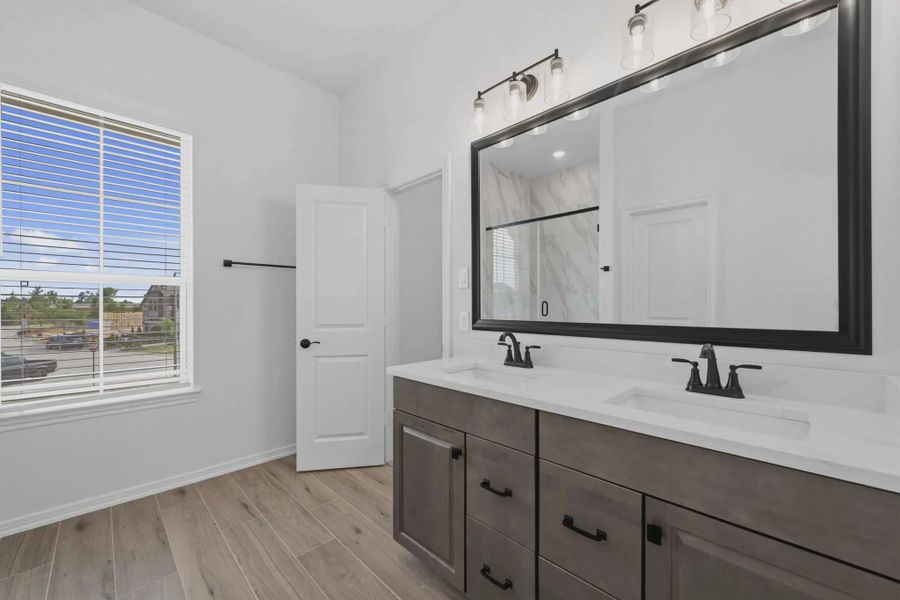 Furnished interior view inside a new home in Woodforest, Montgomery (Image 4).