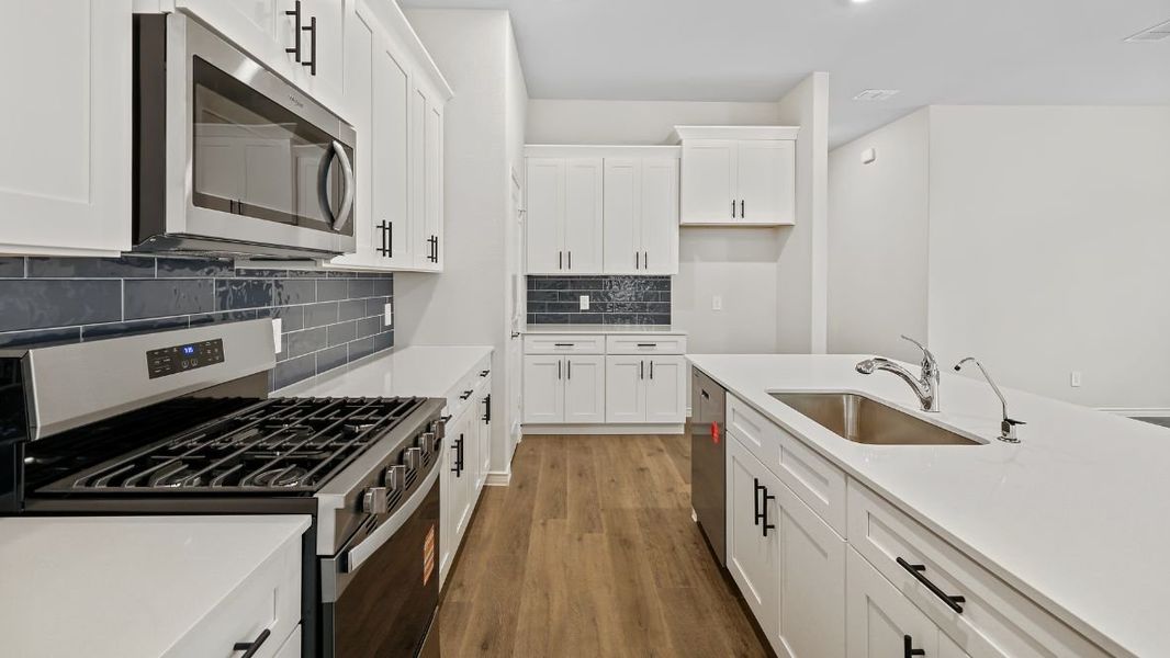 Representative furnished interior of a home built from the Durango by D.R. Horton in The Landing at Hidden Lakes, McKinney (Image 6). Representative furnished interior of a home built from the Durango by D.R. Horton in The Landing at Hidden Lakes, McKinney (Image 6).