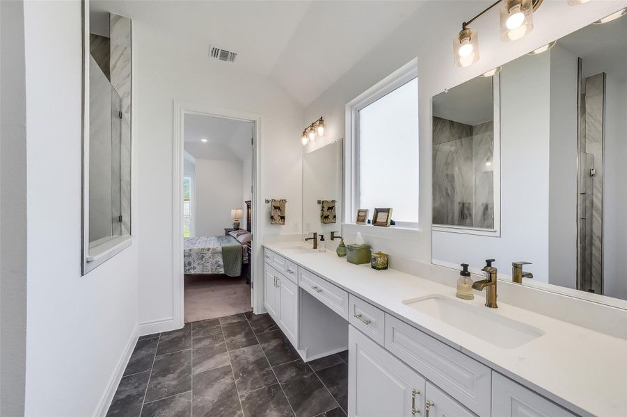 Primary bathroom suite