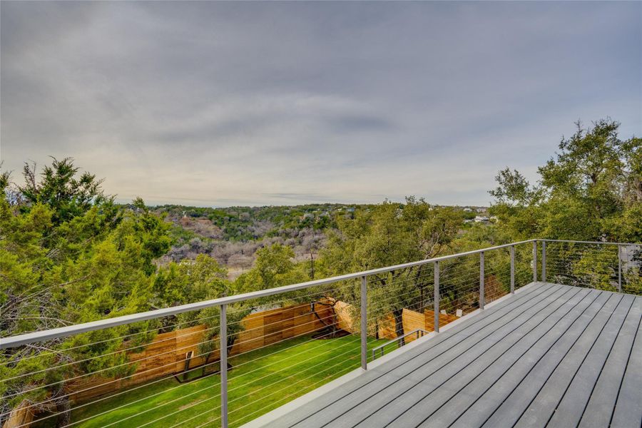 Deck featuring an outdoor hangout area