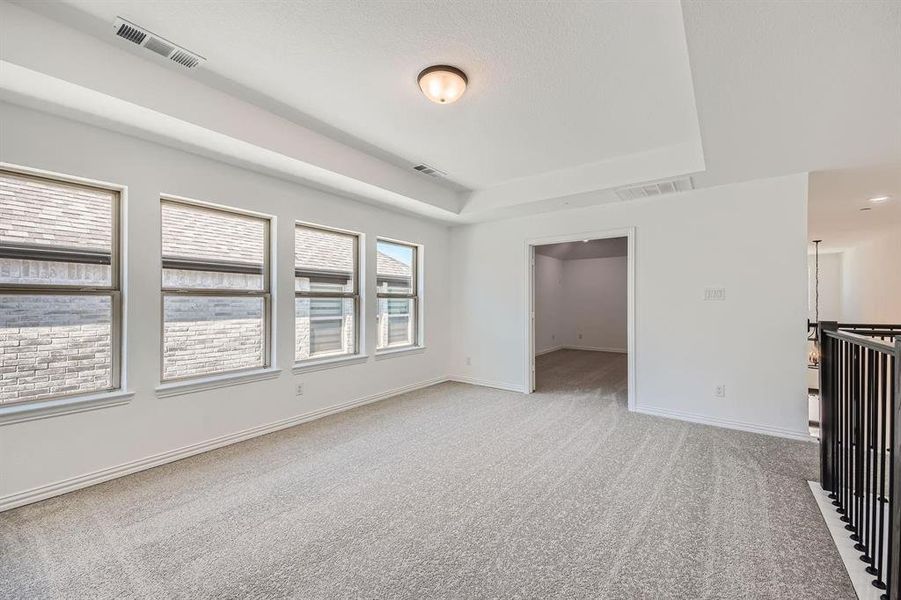 Spacious, unfurnished interior of a new home in Union Park - 50s, Little Elm (Image 17). Spacious, unfurnished interior of a new home in Union Park - 50s, Little Elm (Image 17).