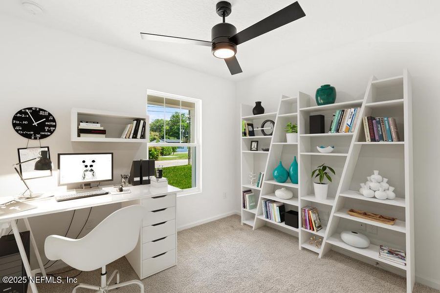 Furnished interior view inside a new home in , Jacksonville (Image 12). Furnished interior view inside a new home in , Jacksonville (Image 12).