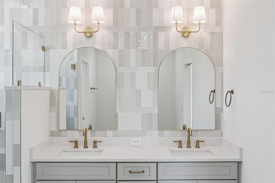 Close-up of interior finishes inside a home in , Belle Isle (Image 9).