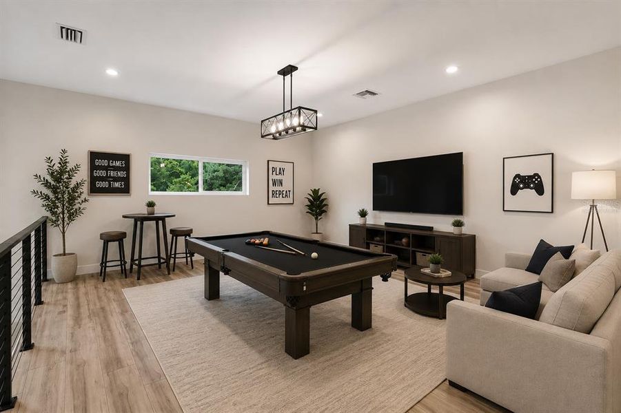Furnished interior view inside a new home in , New Port Richey (Image 33).