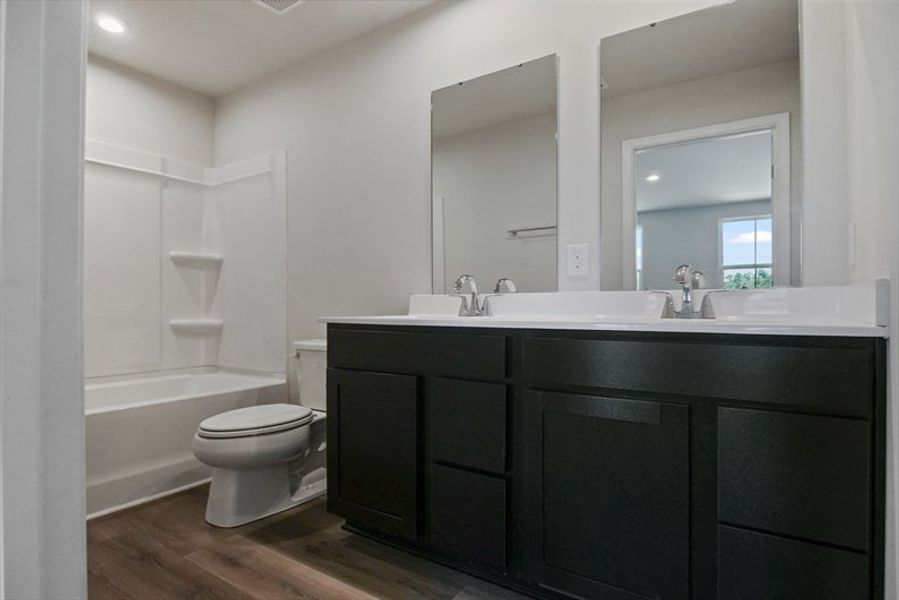 Furnished interior view inside a new home in Bronson Ridge, Greenwood (Image 5). Furnished interior view inside a new home in Bronson Ridge, Greenwood (Image 5).