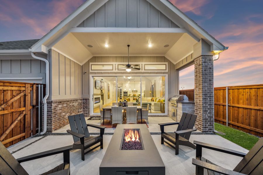 Exterior details and patio area of a home in Talia, Mesquite (Image 27). Exterior details and patio area of a home in Talia, Mesquite (Image 27).