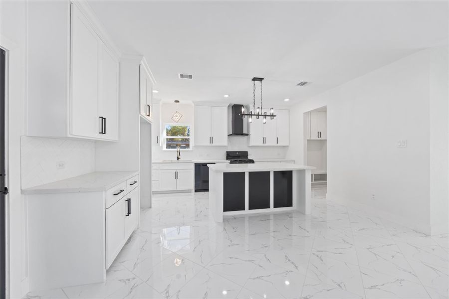 Furnished interior view inside a new home in , Houston (Image 11).