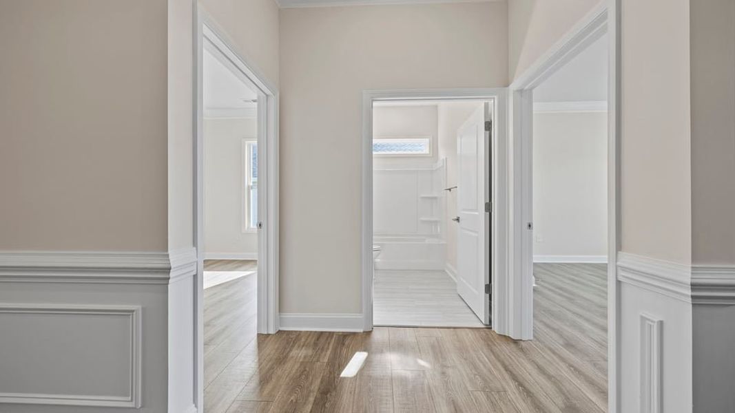 Spacious, unfurnished interior of a new home in Whitehawk Meadows, Travelers Rest (Image 17).