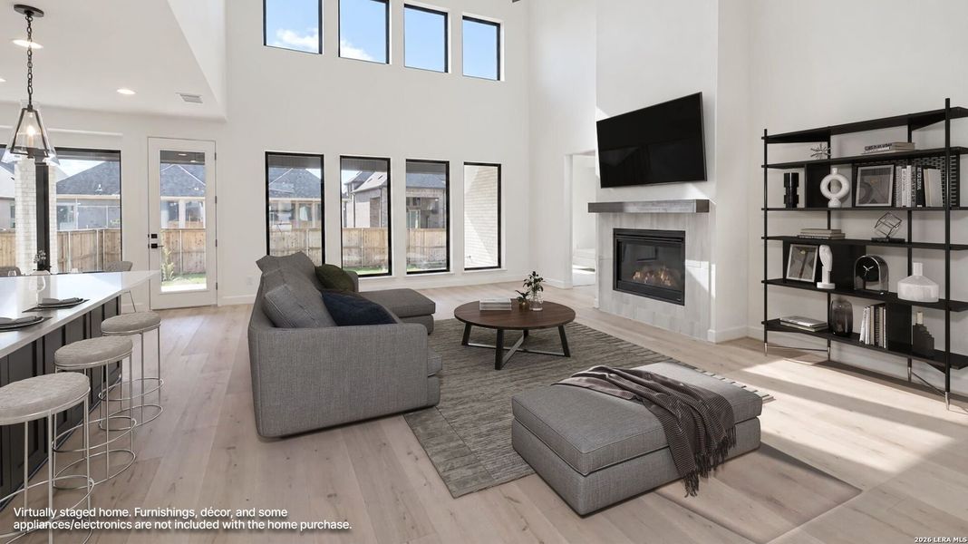 Furnished interior view inside a new home in Mayfair, New Braunfels (Image 15).