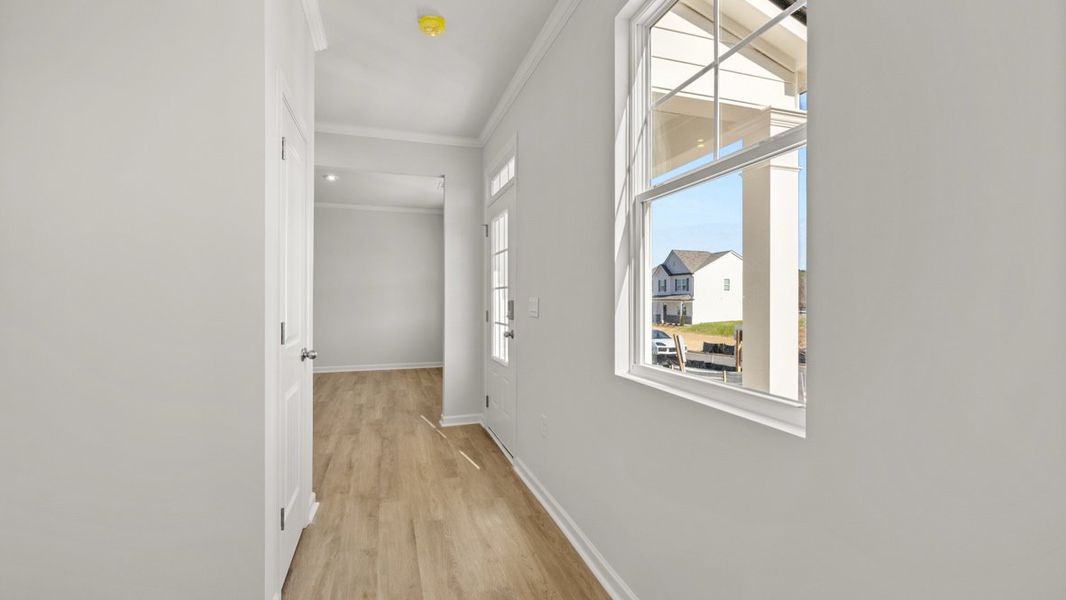 Representative unfurnished interior of a home built from the Fayette ll by D.R. Horton in Braselton Village, Braselton (Image 16).