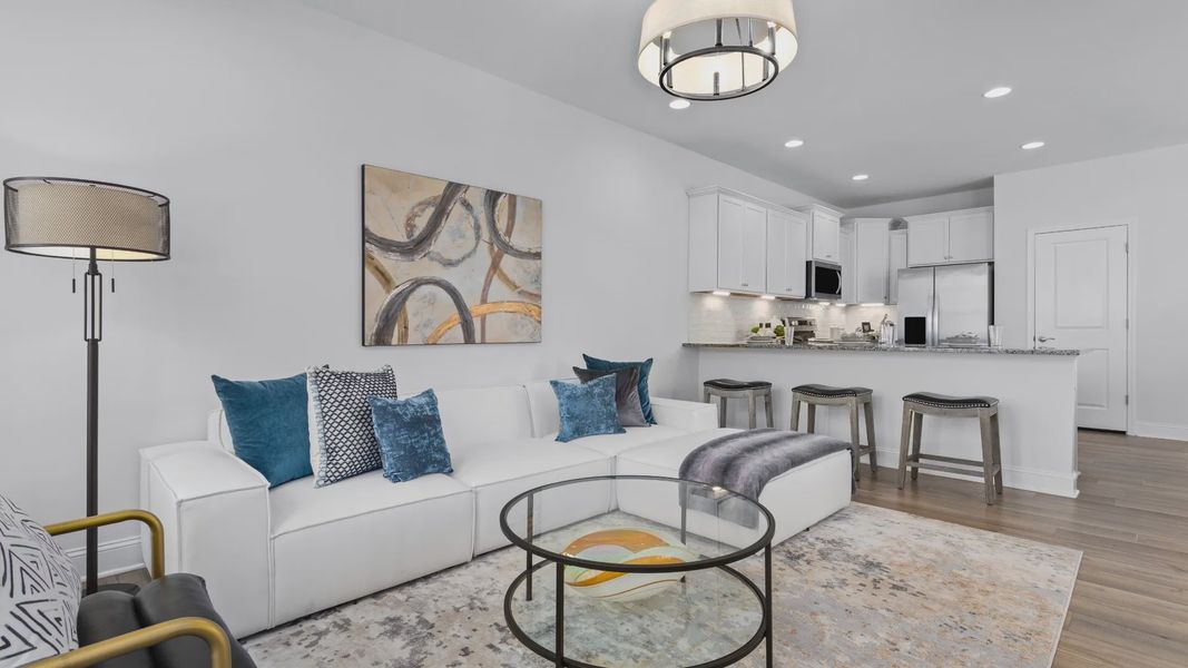 Furnished interior view inside a new home in Mason Grove, Franklinton (Image 6). Furnished interior view inside a new home in Mason Grove, Franklinton (Image 6).