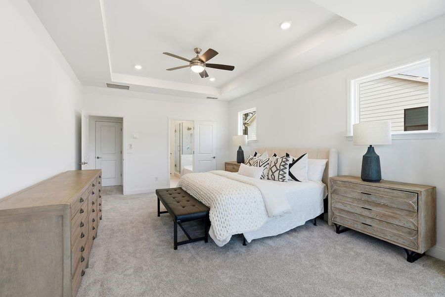 Furnished interior view inside a new home in Auburn Glen, Dacula (Image 15).
