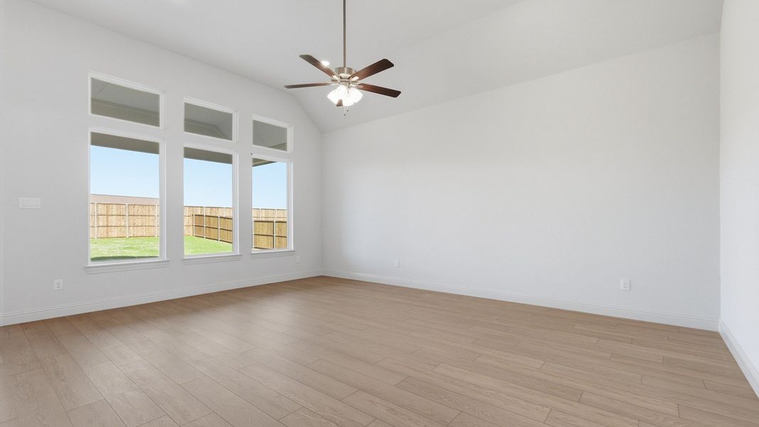 Representative furnished interior of a home built from the Tulane by DRB Homes in Green Meadows Classic, Celina (Image 12).