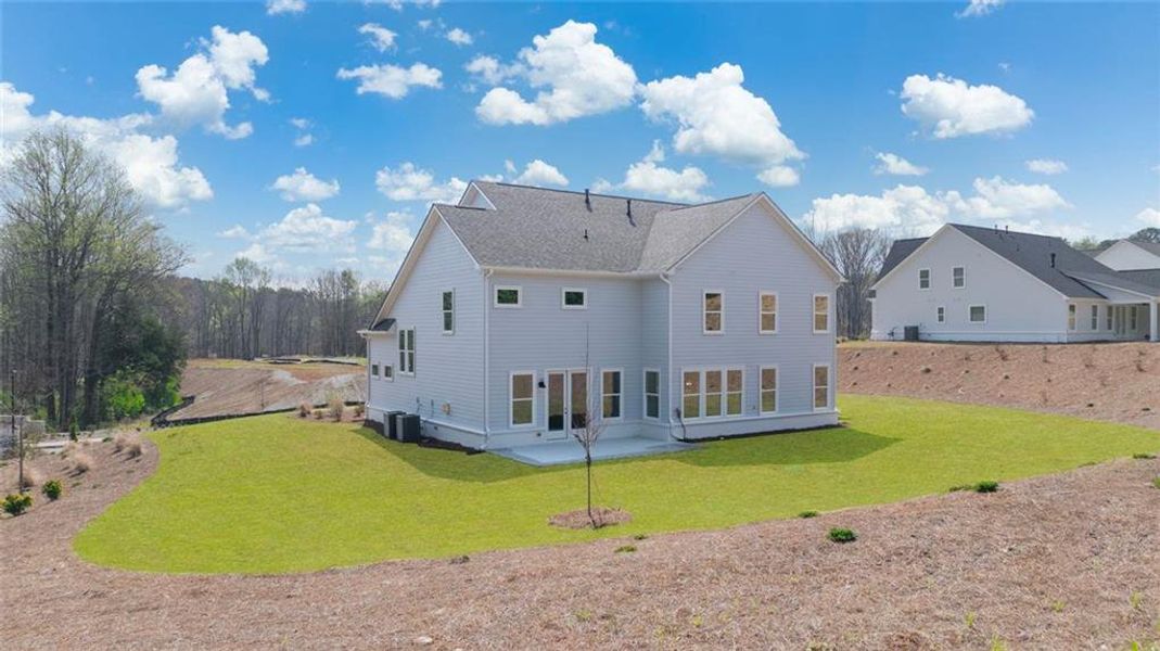 Exterior details and patio area of a home in , Gainesville (Image 36).
