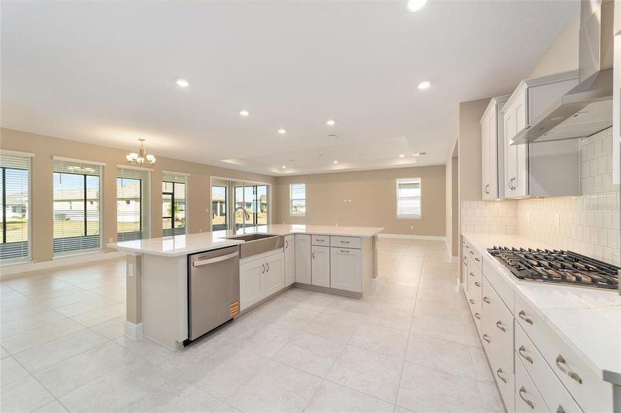 Furnished interior view inside a new home in , Ocala (Image 5).