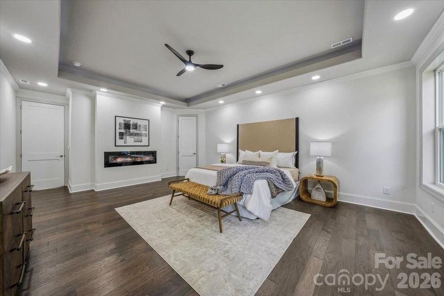 Furnished interior view inside a new home in , Waxhaw (Image 34).