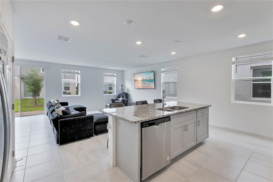 Furnished interior view inside a new home in , St. Cloud (Image 11).