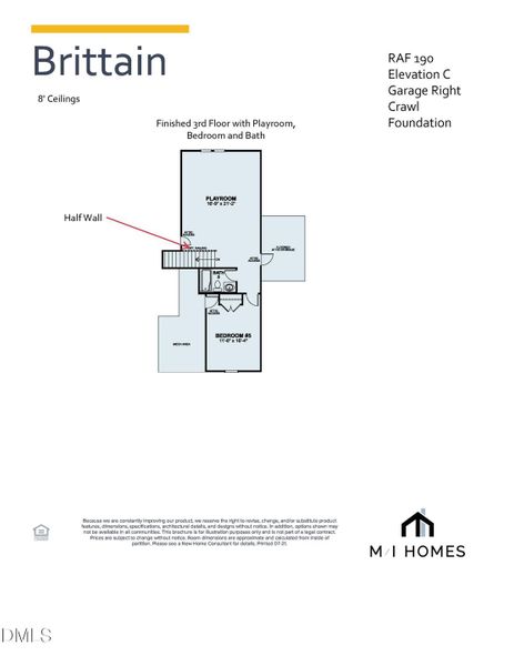 RAF 190 Brittain C-3 Story-Contract File