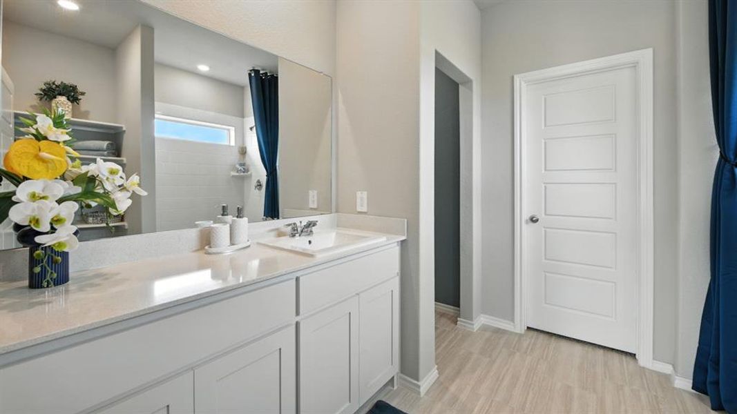 Furnished interior view inside a new home in Monarch at the Meadows, Ponder (Image 16).