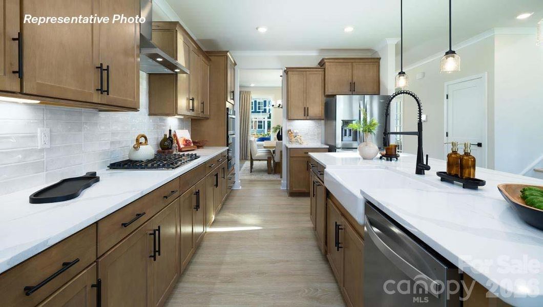 Furnished interior view inside a new home in Westport, York (Image 13).