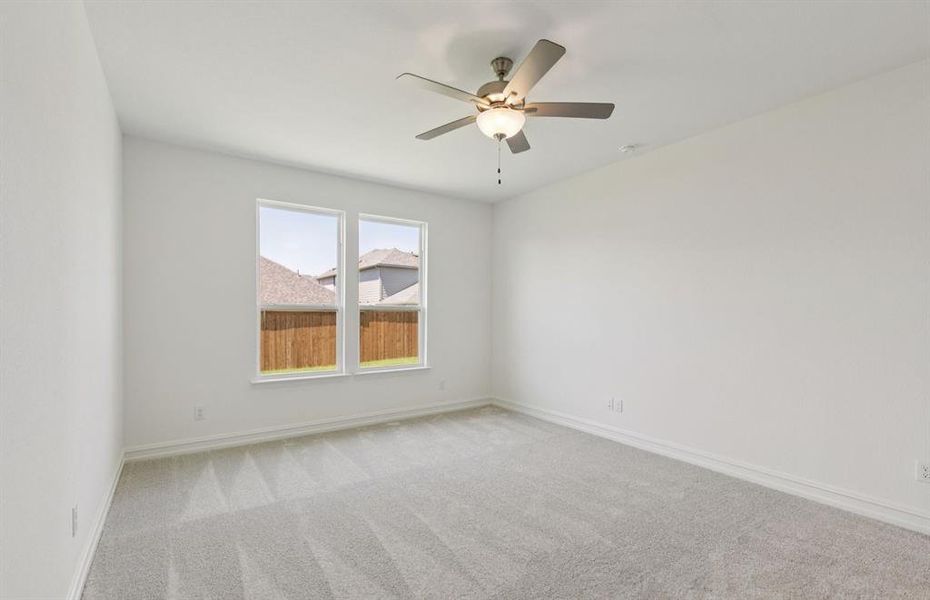 Elegant Owner's suite with beautiful finishes and ample floor space *Real home pictured Elegant Owner's suite with beautiful finishes and ample floor space *Real home pictured