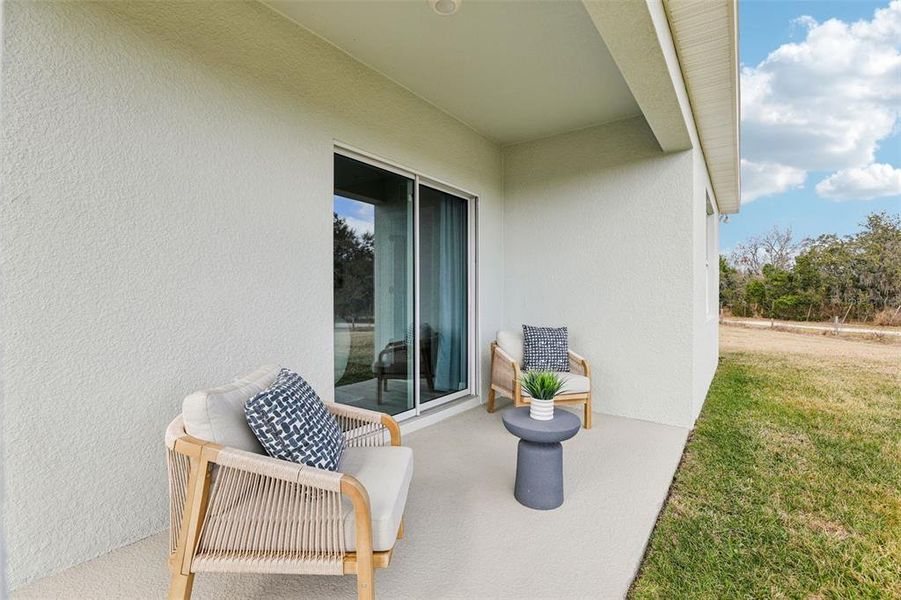 Exterior details and patio area of a home in , Winter Haven (Image 2). Exterior details and patio area of a home in , Winter Haven (Image 2).