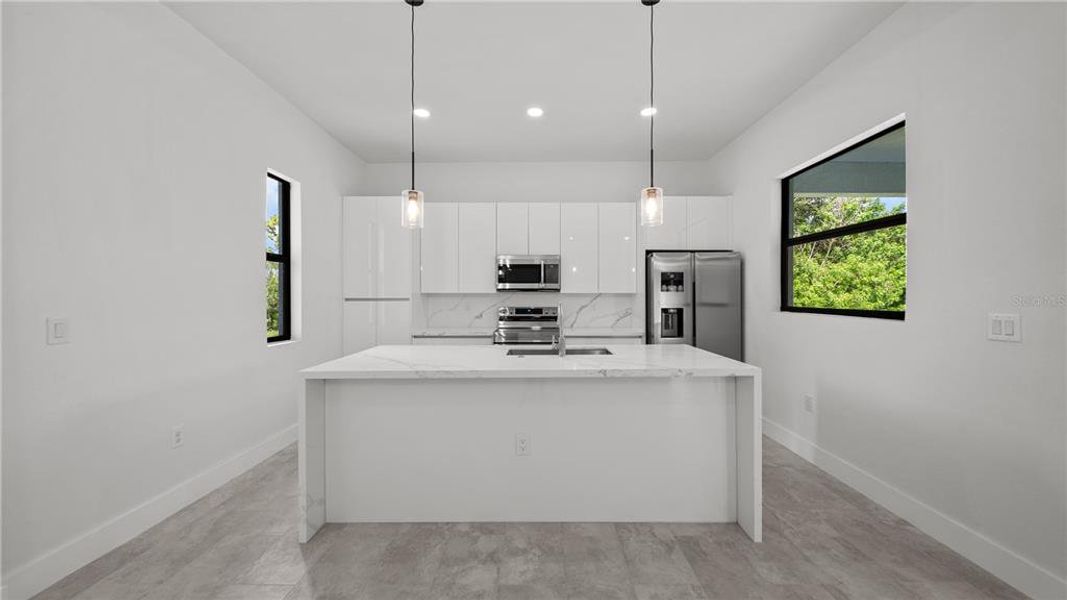 Furnished interior view inside a new home in , Rotonda West (Image 7).