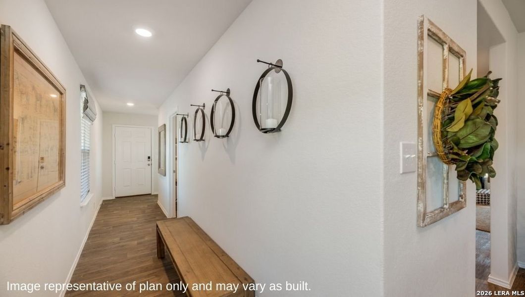 Furnished interior view inside a new home in Veranda, San Antonio (Image 14).