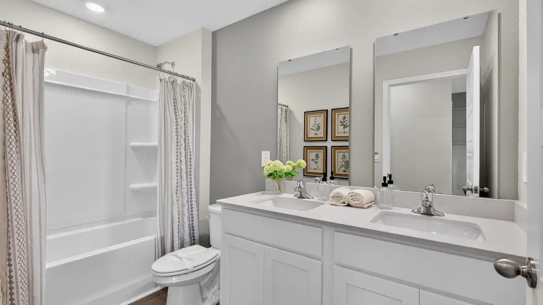 Furnished interior view inside a new home in Rookery, Green Cove Springs (Image 24).