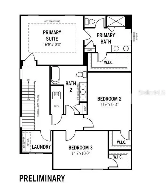 2D floor plan layout of this home in Sanderling, Palmetto, FL (Image 2). 2D floor plan layout of this home in Sanderling, Palmetto, FL (Image 2).