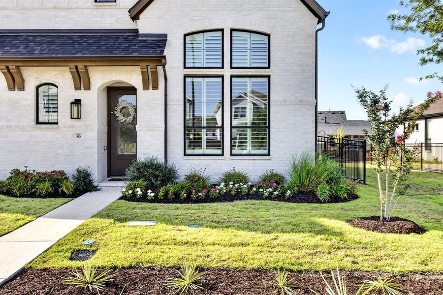 Curb appeal is storybook sweet...we love the soft contemporary Tudor styling... Curb appeal is storybook sweet...we love the soft contemporary Tudor styling...