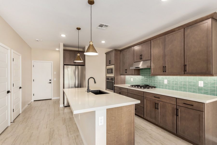 Furnished interior view inside a new home in Eastmark, Mesa (Image 5).
