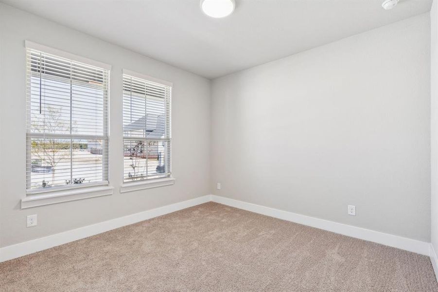 Spacious, unfurnished interior of a new home in Painted Tree Woodland West, McKinney (Image 21). Spacious, unfurnished interior of a new home in Painted Tree Woodland West, McKinney (Image 21).