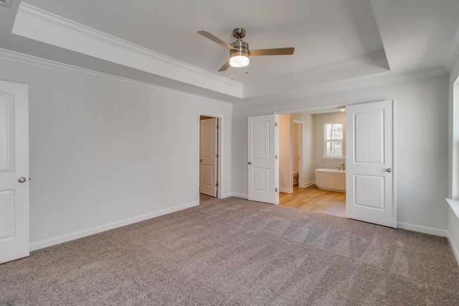 Spacious, unfurnished interior of a new home in Pebble Branch, Chapin (Image 32). Spacious, unfurnished interior of a new home in Pebble Branch, Chapin (Image 32).