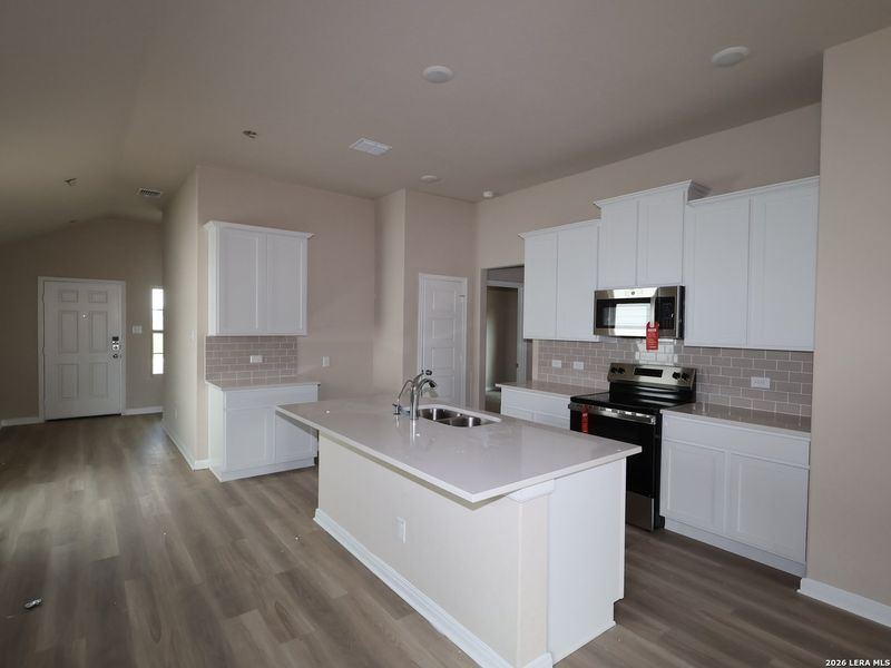 Furnished interior view inside a new home in Meadows at Clear Springs, New Braunfels (Image 10).