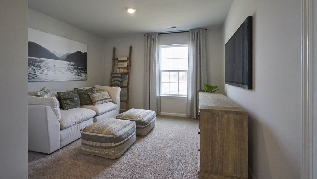 Representative furnished interior of a home built from the Penwell by D.R. Horton in Fishel Village, Winston-Salem (Image 23). Representative furnished interior of a home built from the Penwell by D.R. Horton in Fishel Village, Winston-Salem (Image 23).