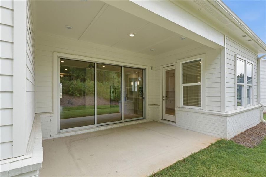 Exterior details and patio area of a home in , Cumming (Image 20).