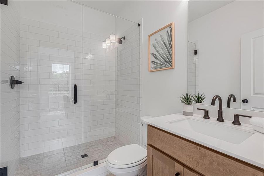 Furnished interior view inside a new home in Waterhaven, Cumming (Image 19).