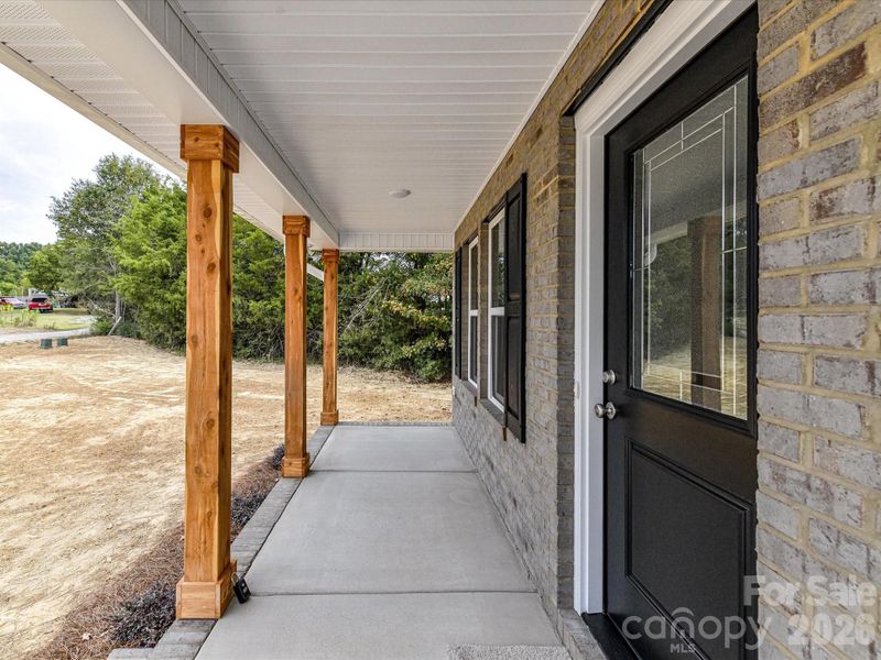 Exterior details and patio area of a home in , Marshville (Image 3). Exterior details and patio area of a home in , Marshville (Image 3).
