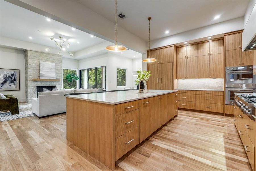 Furnished interior view inside a new home in , Dallas (Image 5).