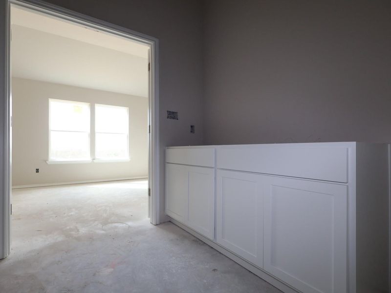 In-progress construction of a new home in Carillon, Manor, TX (Image 16). In-progress construction of a new home in Carillon, Manor, TX (Image 16).