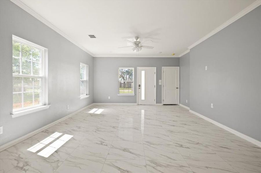 Spacious, unfurnished interior of a new home in , Royse City (Image 14). Spacious, unfurnished interior of a new home in , Royse City (Image 14).