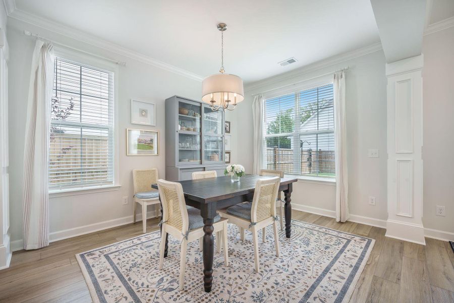 Furnished interior view inside a new home in Cordgrass Landing, Johns Island (Image 6).