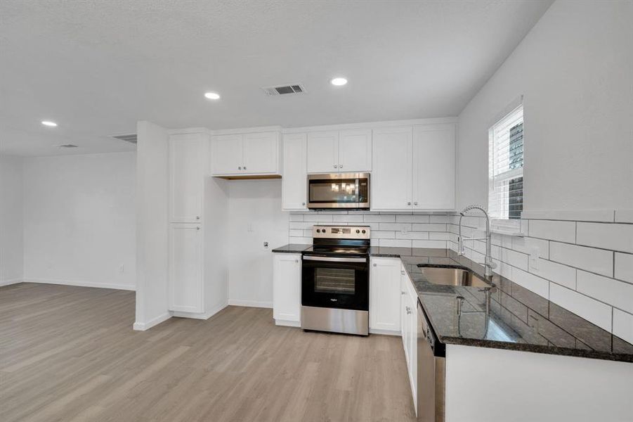 Furnished interior view inside a new home in , Cleburne (Image 5). Furnished interior view inside a new home in , Cleburne (Image 5).