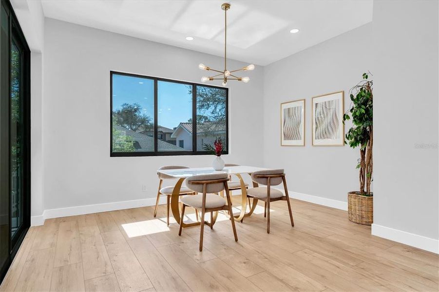 Furnished interior view inside a new home in , St. Petersburg (Image 15).