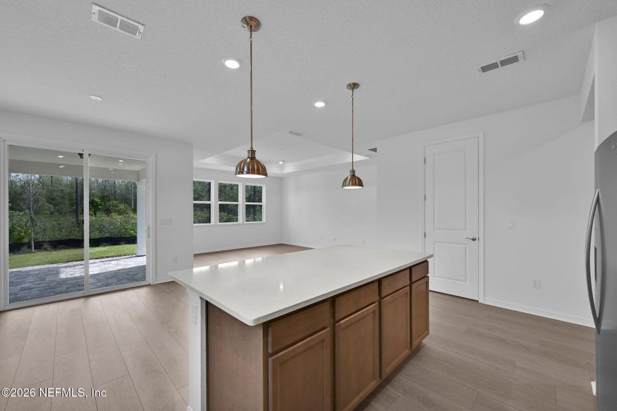 Furnished interior view inside a new home in Westerly Park at Wildlight, Yulee (Image 11).