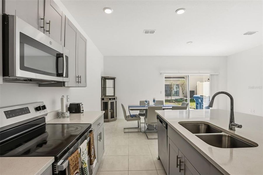 Furnished interior view inside a new home in , Davenport (Image 6).
