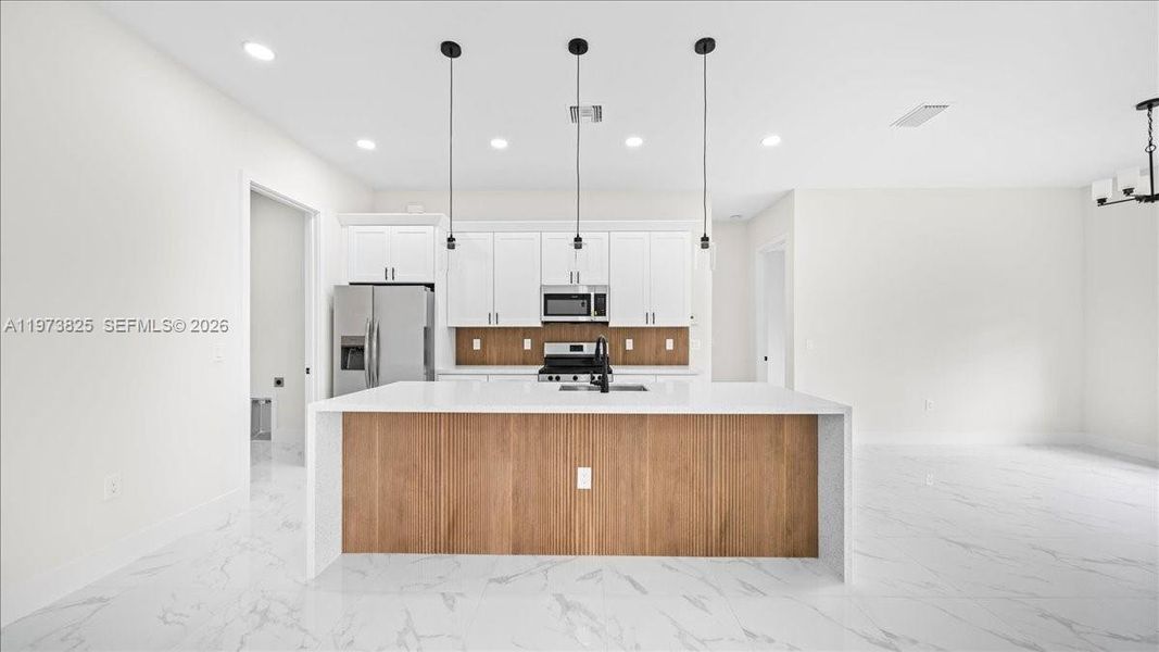 Furnished interior view inside a new home in , Cape Coral (Image 11).
