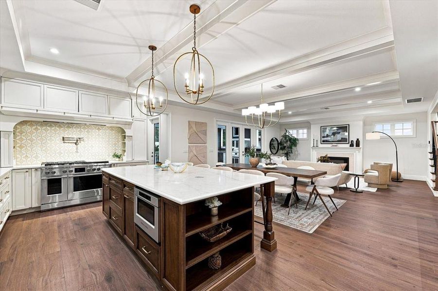Furnished interior view inside a new home in , Tampa (Image 12).