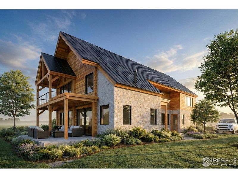 Exterior details and patio area of a home in , Lafayette (Image 1). Exterior details and patio area of a home in , Lafayette (Image 1).